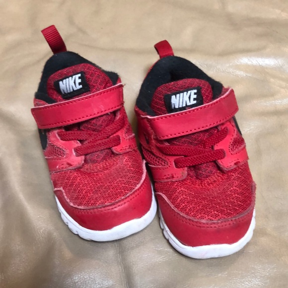Nike Other - Nike Red Tennis Shoes - Toddler Size 6C